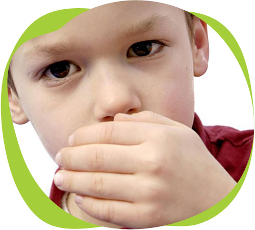Симптомы запаха изо рта у ребенка